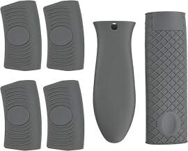 Daleweo Silikon Topfgriffe 6er Set, Grau