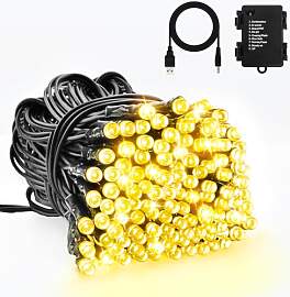 Dalugo Lichterkette Batterie, 5M 50 LED USB