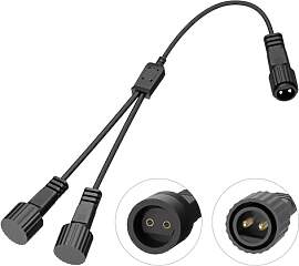 Dalugo Lichterkette Verteiler, IP65 Wasserdicht 2
