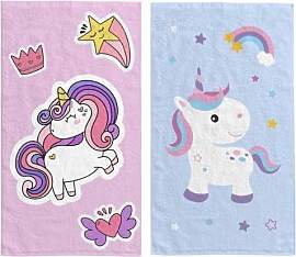damaloo 2er Set Kinderhandtuch 30x50 cm aus