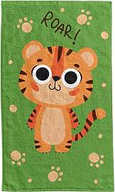 damaloo Kinderhandtuch 30x50cm mit Tiger Motiv aus 