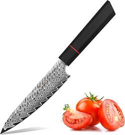 Damast Obstmesser Gemüsemesser Damastmesser