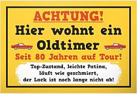 DankeDir! Oldimter 80 Jahre auf Tour - Kunststoff