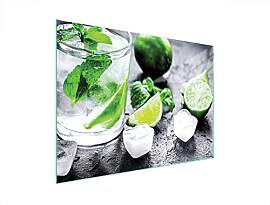 DarHaus Herdabdeckplatte 70x52 cm Einteilig Glas