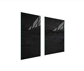 DarHaus Herdabdeckplatten 2 Teilig 75x52 cm