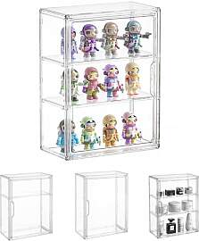 Dasellfa Vitrine Schaukasten Box Acryl Vitrine,