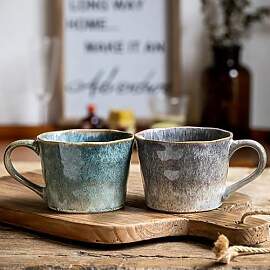 DASIAUTOEM Kaffeetasse Zweiteiliges Set, 350ML