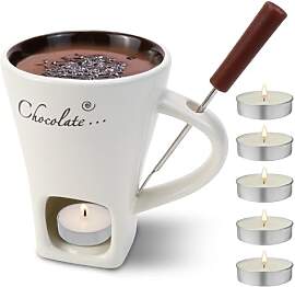 DASIAUTOEM Schokofondue Tasse, 200ML Becher zum