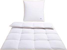 Daunenbettdecke + Kopfkissen BALETTE "140