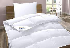 Daunenbettdecke + Kopfkissen BALETTE