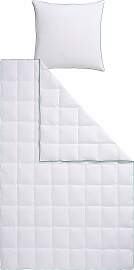 Daunenbettdecke + Kopfkissen FJÖDUR