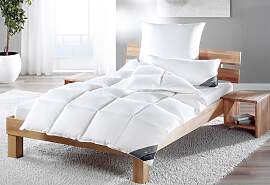 Daunenbettdecke + Kopfkissen HAEUSSLING