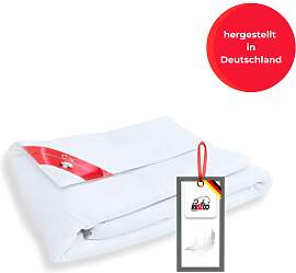 Daunenbettdecke + Kopfkissen RIBECO