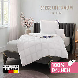 Daunenbettdecke SPESSARTTRAUM "Exklusiv,