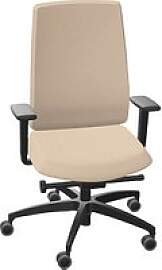 Dauphin Bürostuhl Indeed operator Stoff beige,