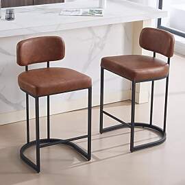 DAYALANE Barhocker 2er Set, Moderne Barstuhl mit