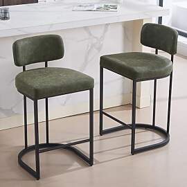 DAYALANE Barhocker 2er Set, Moderne Barstuhl mit
