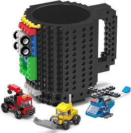 DAYMOO Build-on Bricks kaffeebecher, Lustige