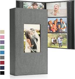 DazSpirit Fotoalbum 10x15 cm zum Einstecken –