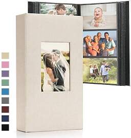 DazSpirit Fotoalbum 10x15 cm zum Einstecken –