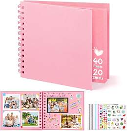 DazSpirit Fotoalbum zum Selbstgestalten, 6-inch