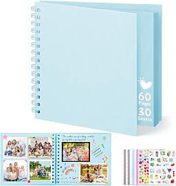 DazSpirit Fotoalbum zum Selbstgestalten, 8-inch