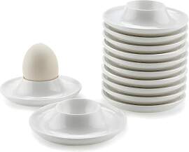 DBAILY Kunststoff Eierbecher Set, 12 Stück