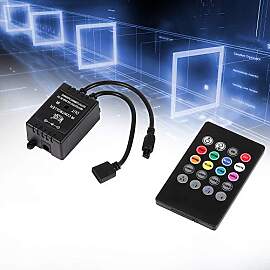 DC 12 24V LED Musikcontroller 20 Tasten IR