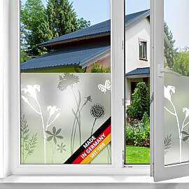 d-c-fix Fensterfolie Blossom - 45 cm x 1,5 m –