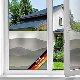 d-c-fix Fensterfolie Mountains - 45 cm x 1,5 m – 