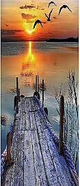 DCIDBEI Diamond Painting Sonnenuntergang Vögel