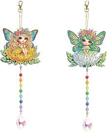 DCIDBEI Diamond Painting Windspiele 2er Set