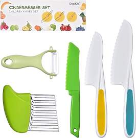 DealKits Kindermesser Kinder Sicherheit Kochmesser 