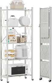 DEANIC Klappregal, 5 Regal Bücherregal,