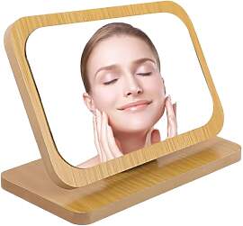 DEANKEJI 90° Drehbarer Standspiegel Klein,