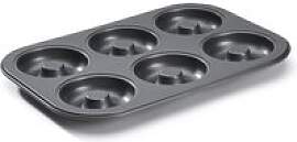 de Buyer Backblech für 6 Mini-Savarin 8 cm -