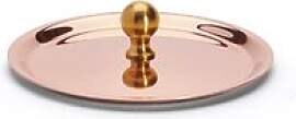de Buyer Kupfer Deckel 10 cm mit Messinggriff