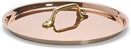 de Buyer Kupfer Deckel 16 cm mit Messinggriff