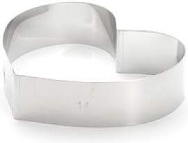 de Buyer Patisserie Backform Herz 14 cm - Edelstahl