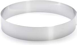 de Buyer - Tortenring aus Edelstahl - 24 cm