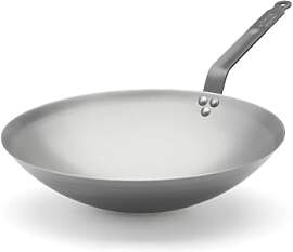 de Buyer - Wok CARBONE PLUS aus Eisenstahl - 35 cm 