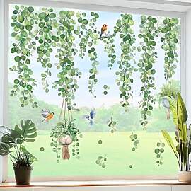 decalmile Fensterbilder Hängende Rebe Fenster