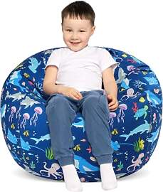 Decalsweet Sitzsack Kinder Spielzeug Stofftier