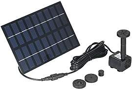 Decdeal 9V 1.8 W Bürstenlose Solarpumpe Solar