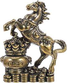 DECHOUS Chinesische -pferdefigur: 2026,