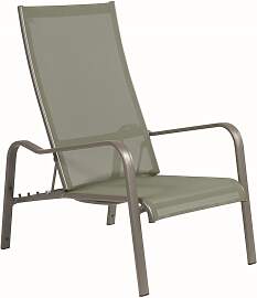 Deckchair Barbados - 09 - silber D80 - kaktus