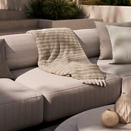 Decke Marion Beige ca. 130x170 cm