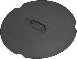 Deckel COOKKING, schwarz, Ø:62cm, Stahl, Deckel,