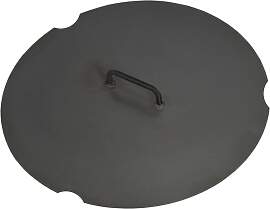 Deckel COOKKING, schwarz, Ø:82cm, Stahl, Deckel,