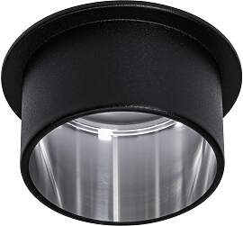 Deckenleuchte Coin Gil in Schwarz max. 6 Watt